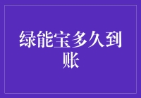 绿能宝到账速度：从等待到喜悦的漫长旅途