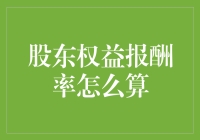 股东权益报酬率：让小股东也能赚翻天的秘密武器