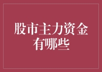 股市主力资金有哪些：揭秘市场背后的操纵者