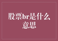 什么是股票BR？新手必看！