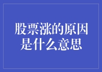 神秘的股市魔法：股票上涨意味着什么？