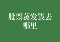 股票蒸发的钱去哪里了？难道被时光机送到了未来？