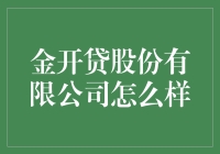 金开贷股份有限公司：创新金融的典范与挑战