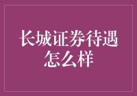 长城证券待遇解析：构建金融职业生涯的理想之地