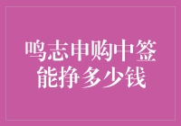 鸣志申购中签能挣多少钱？深入解析与展望