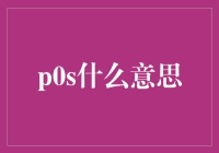 从p0s到pose：一场词语变形记